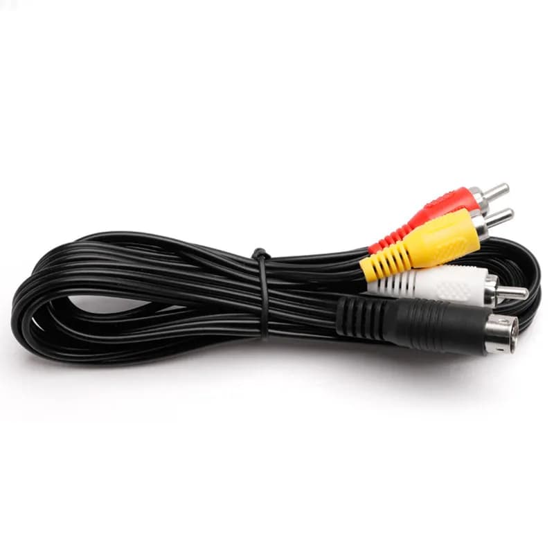 Câble pour SEGA Mega Drive 2, câble AV, câble audio vidéo RCA, cordon de remplacement pour SEGA Genesis 2