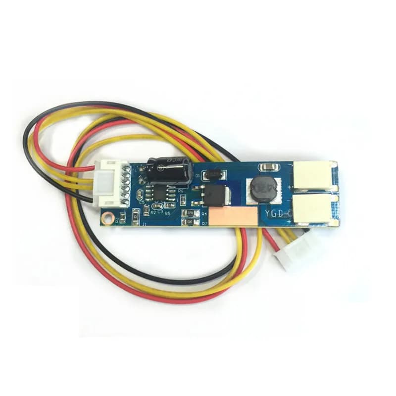 Écran LCD 15 17 19 22 24 pouces, barre lumineuse LED, carte à double port à courant constant, carte abaisseur de tension, dimmable 12V-30V