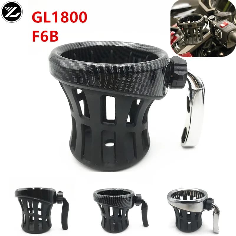 Nouveau porte-gobelet pour Honda GL1800 Goldwing 1800 2018 2019 2020, porte-bouteille d'eau, porte-gobelet pour passager de moto