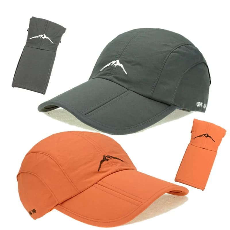 Casquette de Baseball imperméable pour Sport de plein air unisexe, chapeau à séchage rapide, respirant, pliable, pour cyclisme, Protection solaire, printemps et été