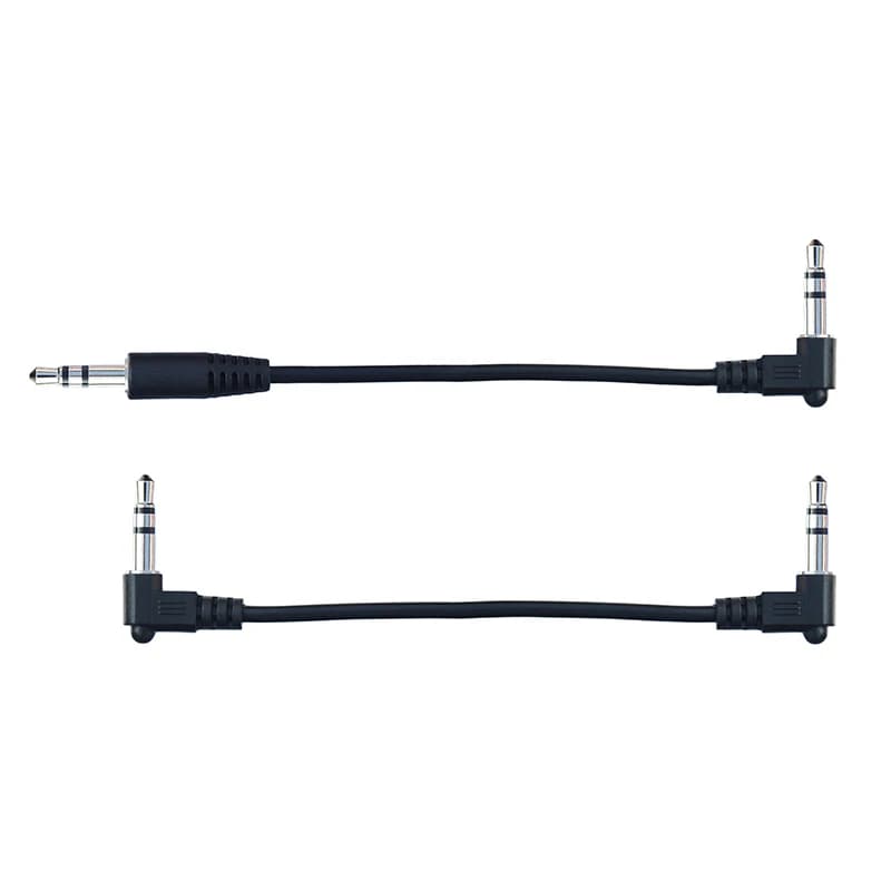 Câble Audio stéréo mâle à mâle, 15cm, 20cm, 30cm, court, 3.5mm, coudé à 90 degrés, 3 pôles, pour voiture, AUX, MP3/MP4