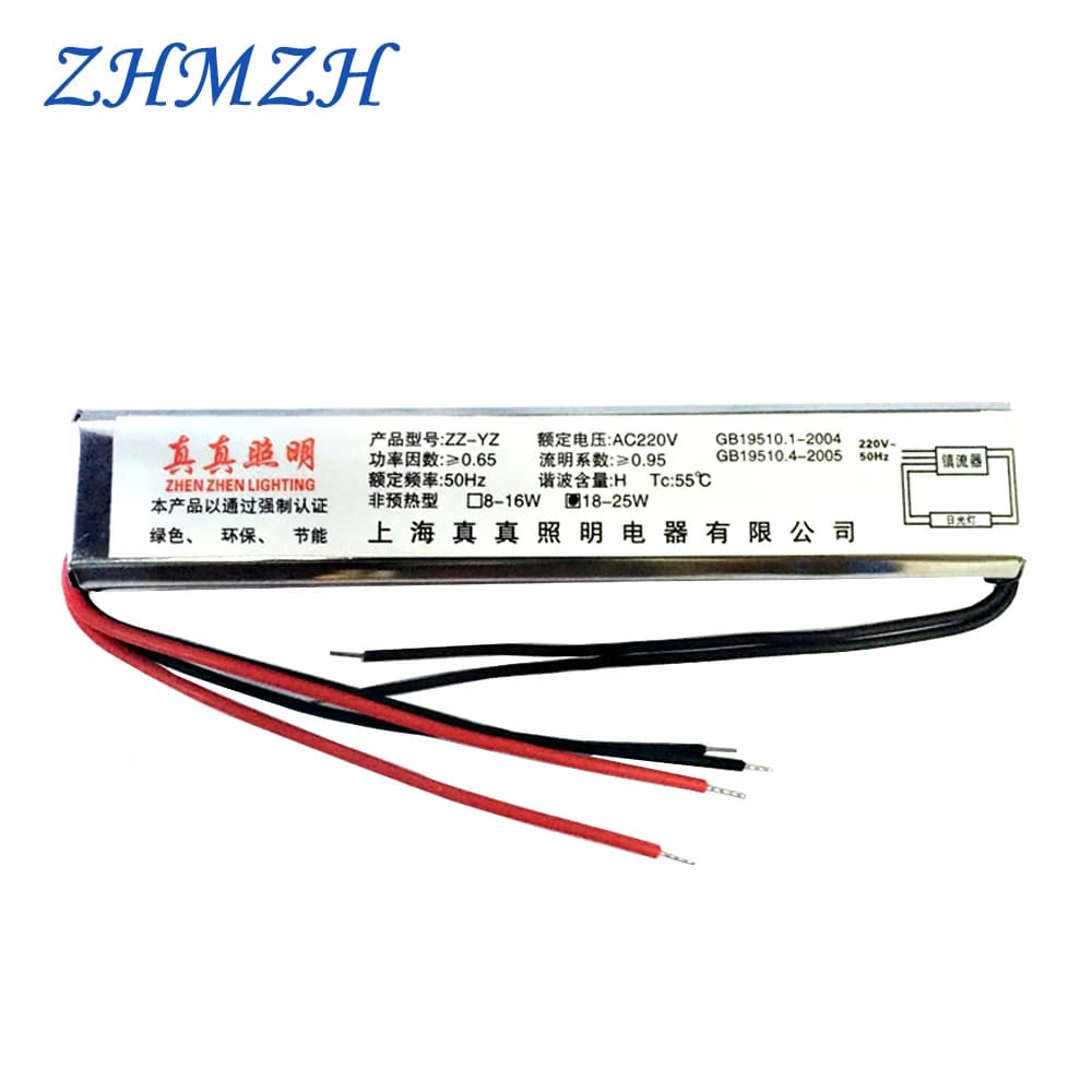 Ballasts électroniques T4 T5 8-15W 18-25w universel AC 220V 50Hz lentille redresseur de phare miroir avant lampe fluorescente Ballast