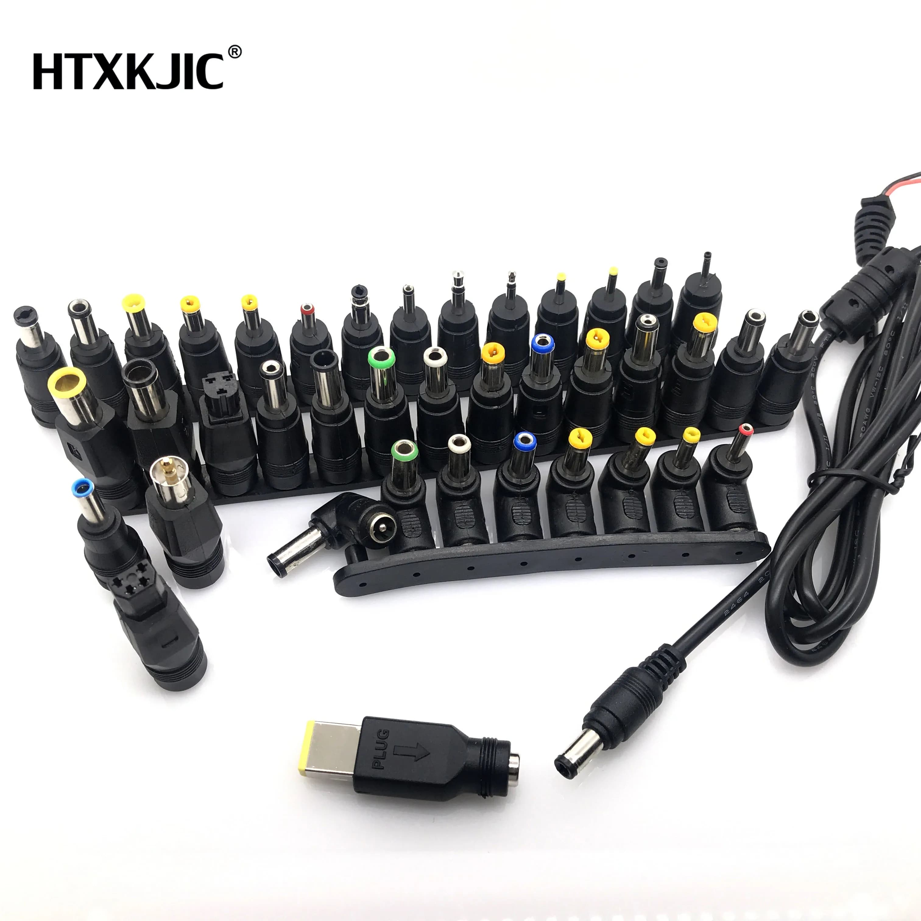 Prise Jack cc universelle pour ordinateur portable HP DELL, adaptateur de charge ca, connecteur femelle 5.5x2.1/2.5mm, 40 pièces