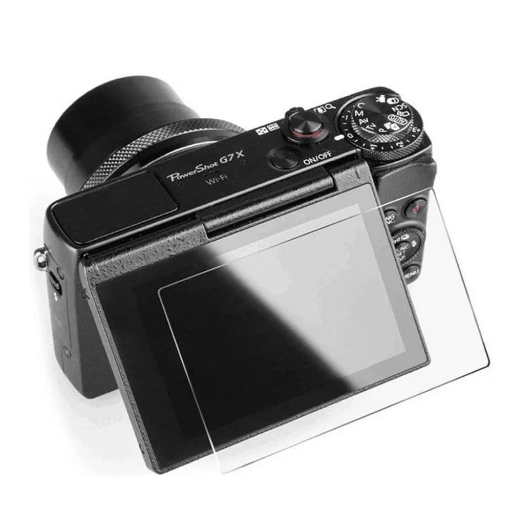Film de protection d'écran en verre trempé 9H, 2 pièces, pour Canon G7X G7XII G7X Mark III G5X G5XII G9X G9XII