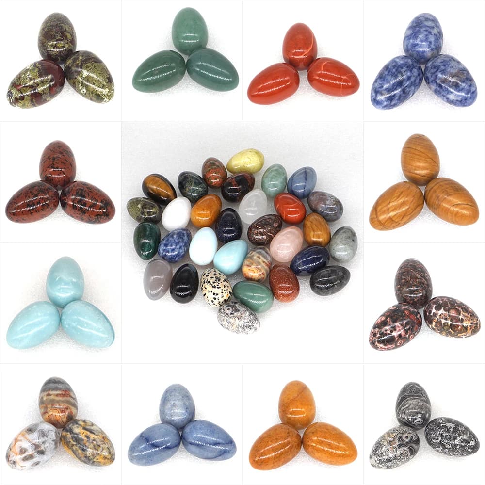 Mini emoufs d'Oiseau en Clip Naturel, 20x30mm, Poli, Énergie, Exercice, Pierre, Guérison Spirituelle, Gemme, Décoration de la Maison, Cadeau