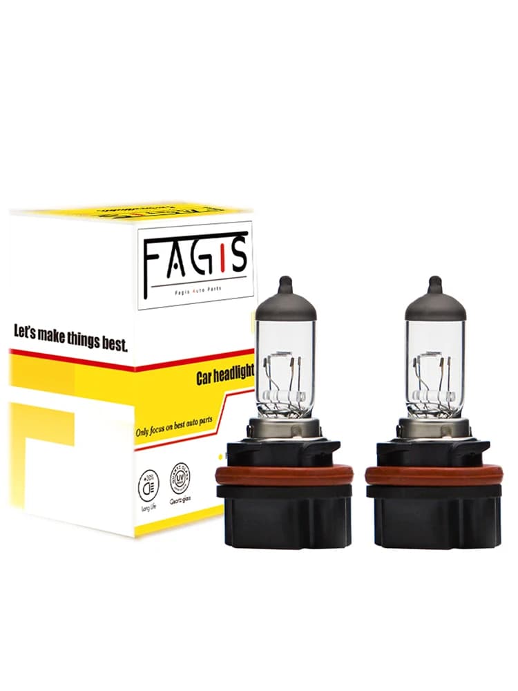 Fagis 2 Pcs HS5 12V 35/30W Phares de moto pour Honda Ampoules halogènes automobiles