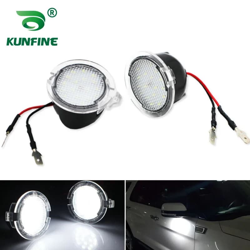 Lumière de miroir de voiture LED, 2 pièces, pour Ford Edge Mondeo Explorer Taurus Mustang King Ranch, OEM No. 1604303136