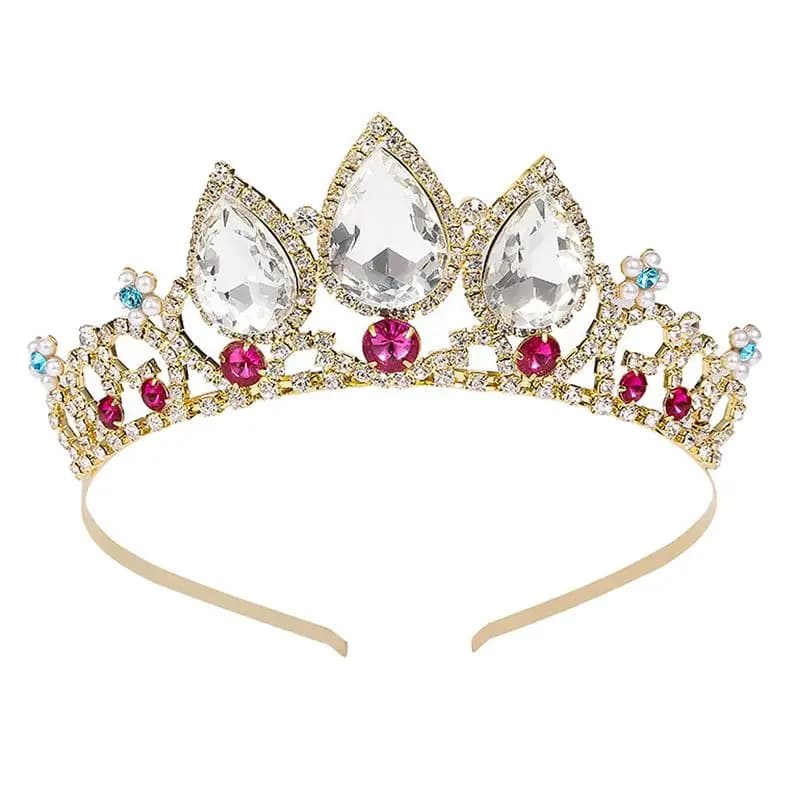 Coiffe en cristal avec diamants pour femmes, ornement de coiffure, couronne, magnifique, à la mode
