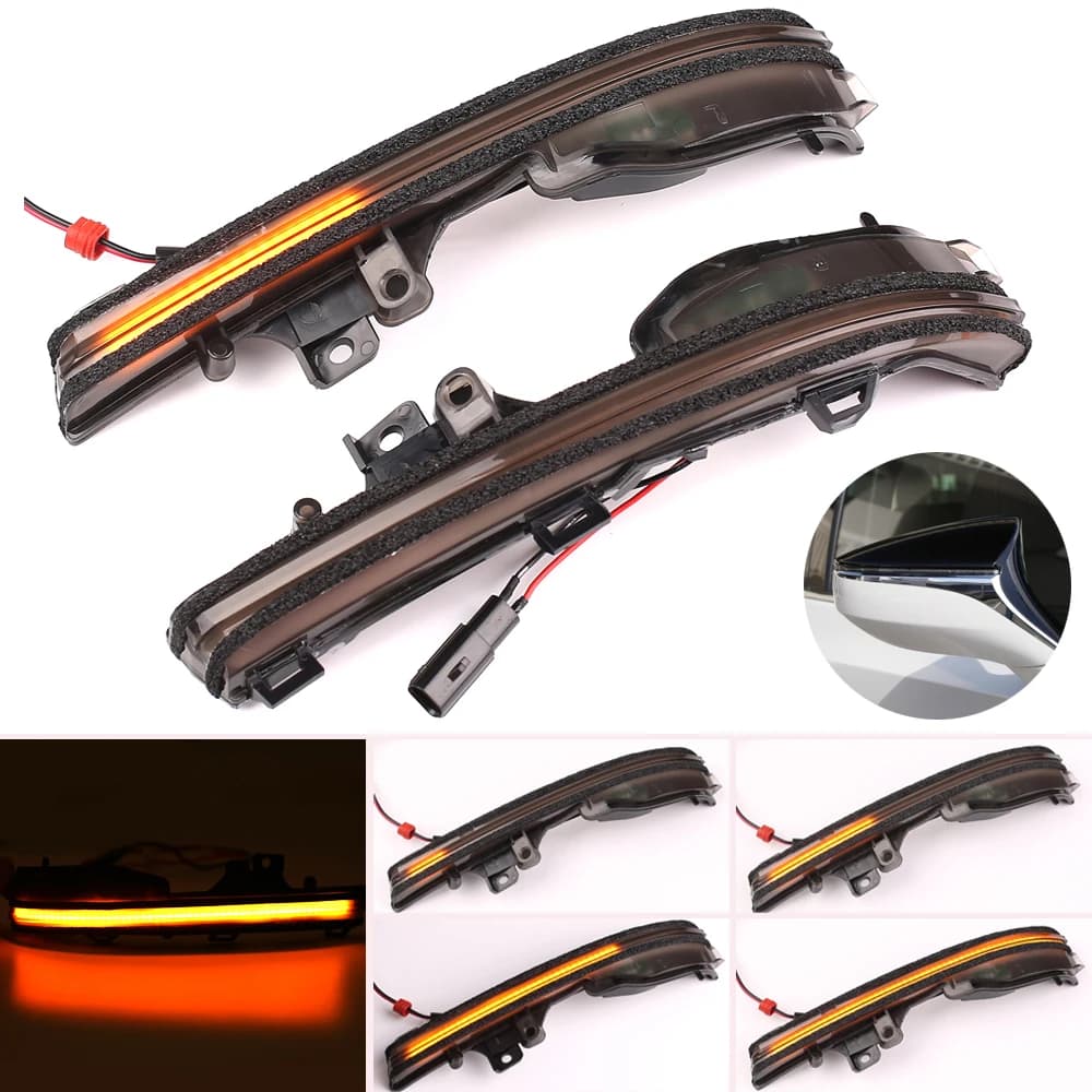 Clignotant dynamique LED pour Lexus ES XZ10 UX ZA10 RC F LC Z100 LS XF50 2019 2020, indicateur de rétroviseur latéral