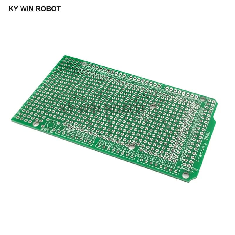 1 pièces Prototype carte PCB pour Arduino UNO R3 Mega2560 bouclier V3.0 platine de prototypage Protoshield bricolage FR4 2.54mm épaisseur de pas 1.6mm