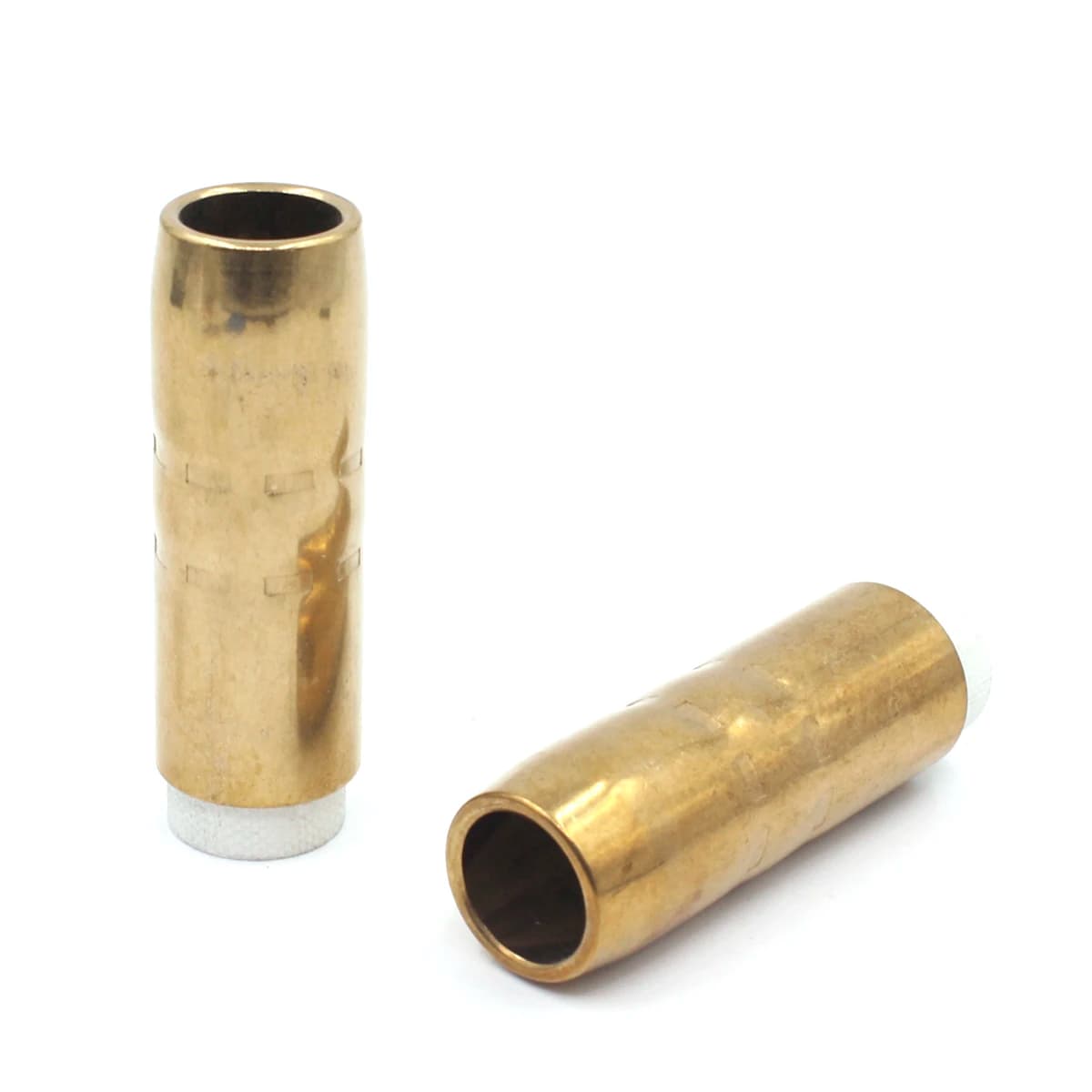 Pistolet de soudage MIG, buses à gaz 4391 5/8 "pour barbe Q/S 200-300A, PKG/2 (cuivre rouge)