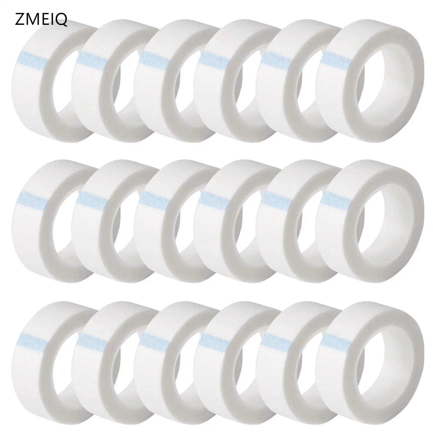5/10/20/30/50 rouleaux ruban de papier d'extension de cils peluches respirant Non-tissé tissu ruban adhésif pour faux cils Patch