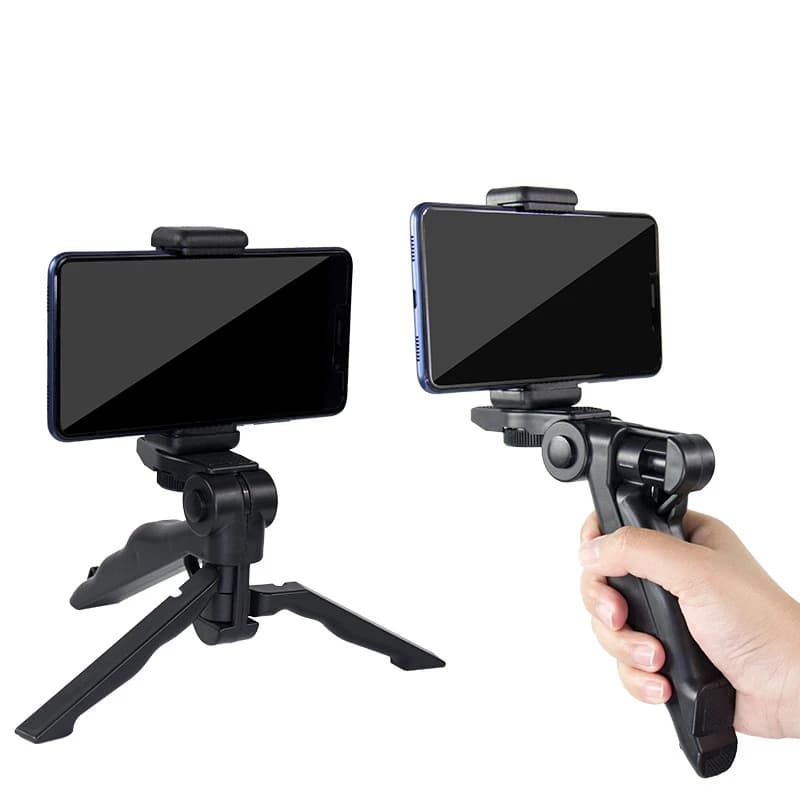 Trépied pour téléphone portable, support de poignée, perche à selfie, pour iPhone, Samsung, Xiaomi, Huawei, dropshpping