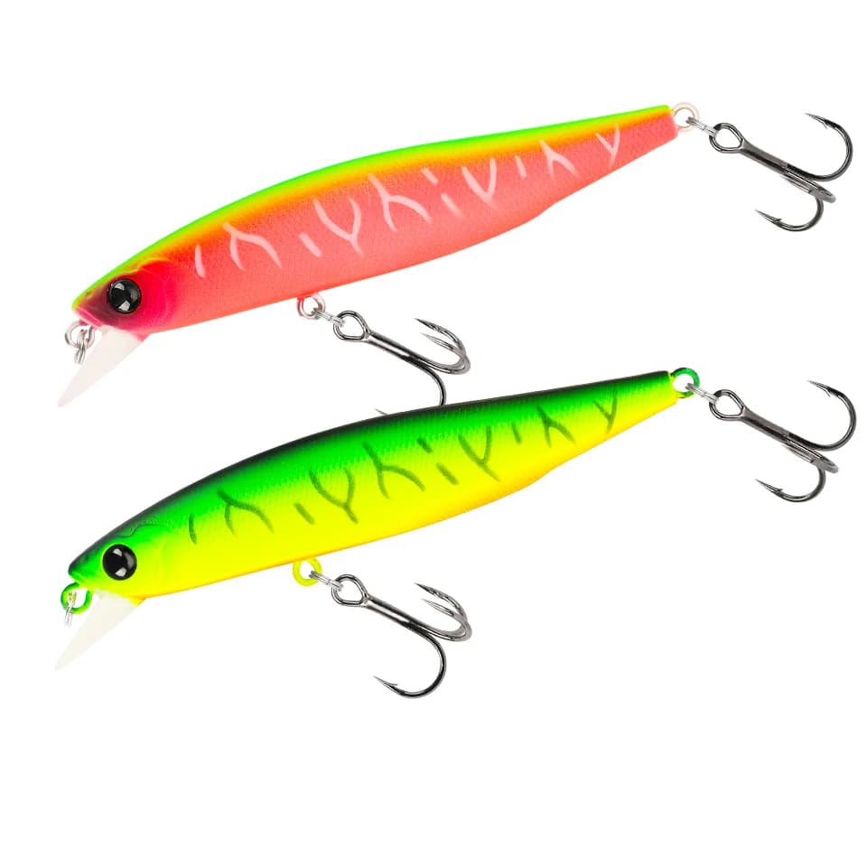 TSURINOYA 88SP leurre de pêche méné suspendu DW76 10.3g Wobblers longue coulée bar brochet Jerkbait appât système de mouvement attirail