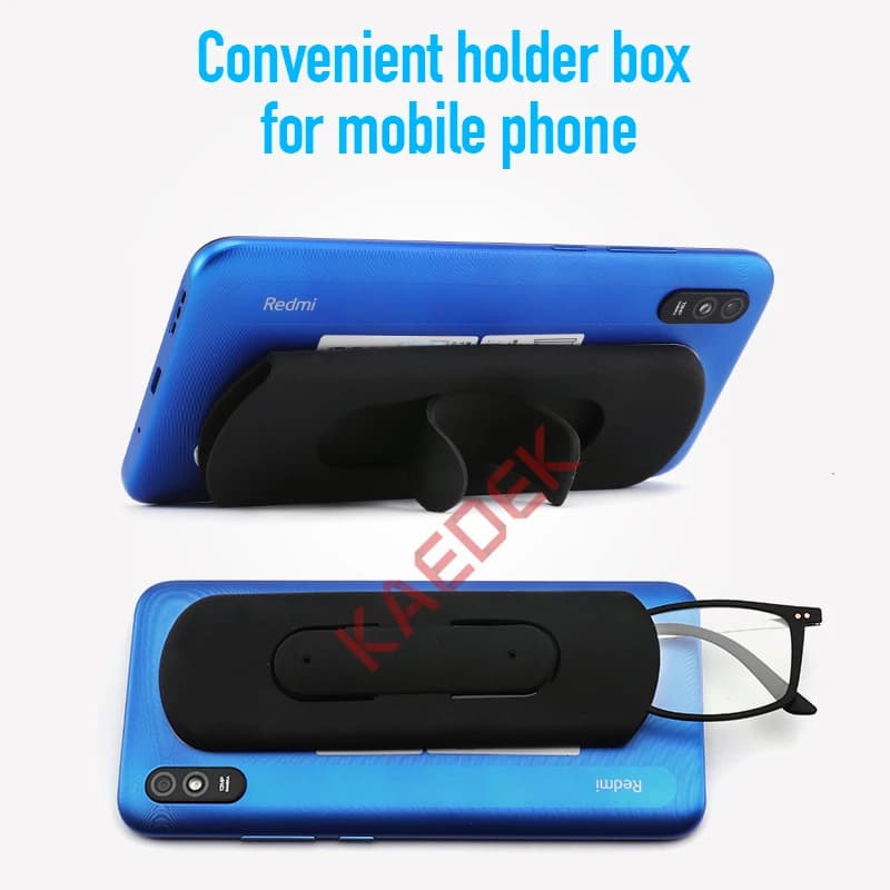 Kgland DEK-Lunettes de lecture anti-lumière bleue pour hommes, carrées, portables, avec étui, pour presbytie