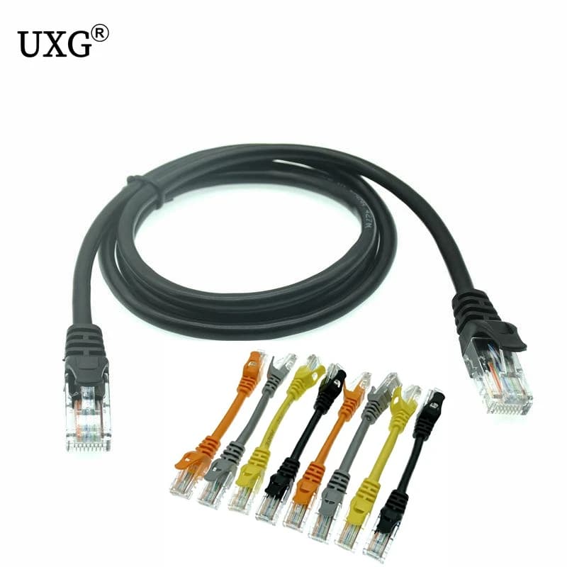 Câble réseau CAT5 avec connecteur mâle RJ45, pour routeur d'ordinateur portable, Ethernet haute vitesse, LAN, 0.5m-50m