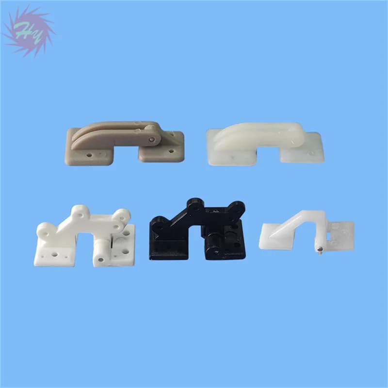Charnières de trappe pour modèle d'avion RC, 10 pièces, accessoires de remplacement, couleur blanc/gris/noir