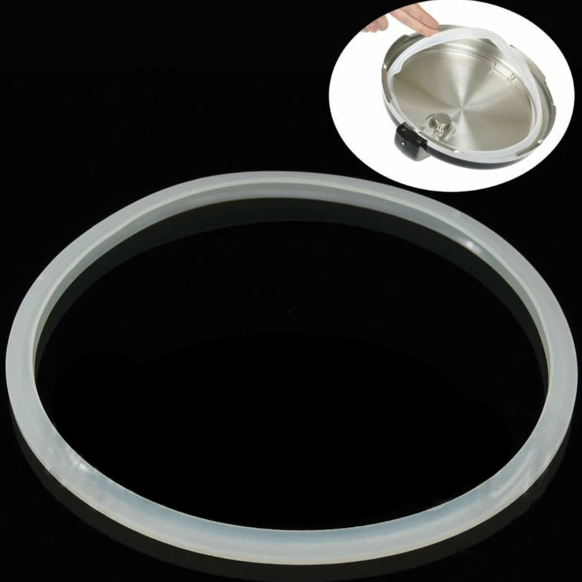 25 27 29 31 33 35 cm de diamètre joint en Silicone autocuiseur bague d'étanchéité supérieure