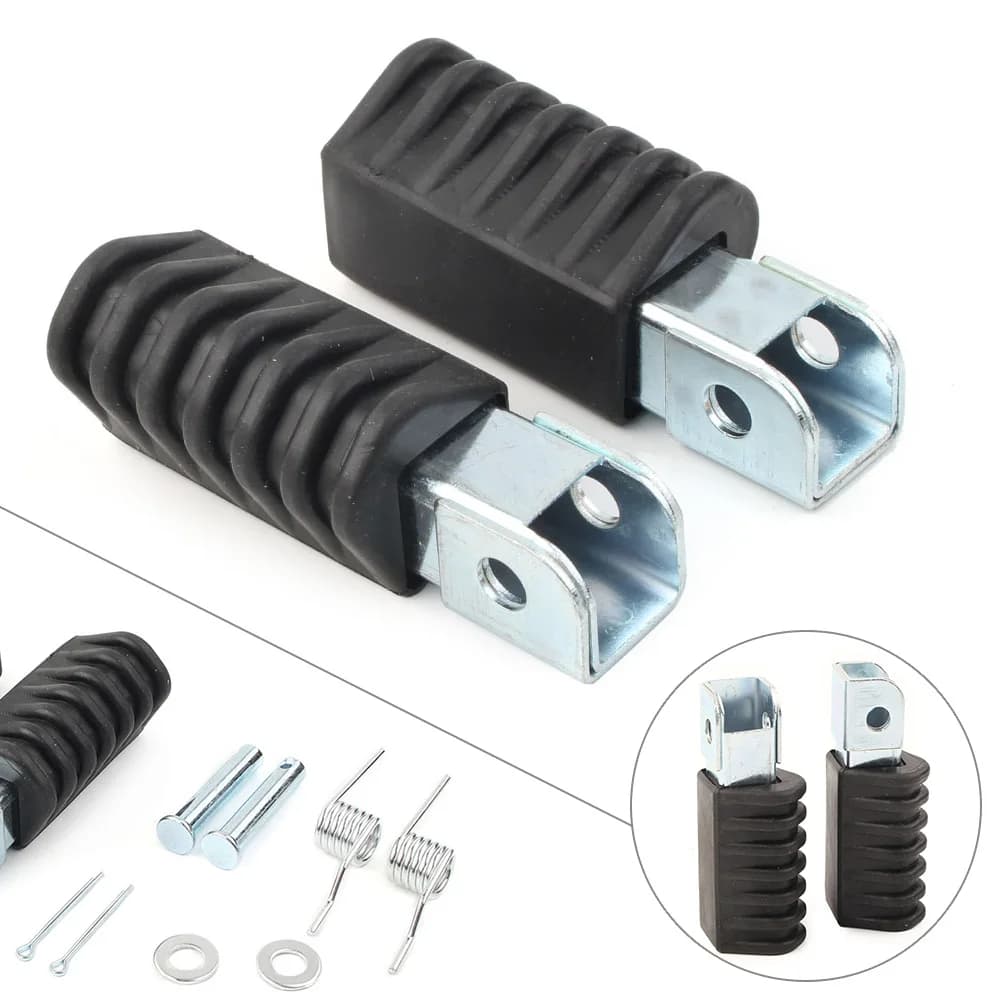 Repose-pieds pour Yamaha PW50 80 PW50 PW80, Honda Poly/CRF 50/70 Pit Bikes 50cc 70cc 110cc 125cc, Kawasaki KLX 110, Nouveau