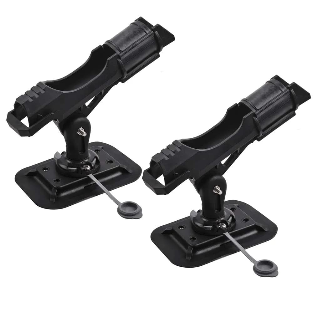 Support de pêche réglable et rotatif à 360 degrés, lot de 2 pièces, base pour kayak, canoë, bateau, nouveau