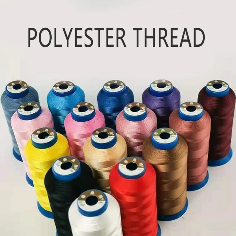 Fil à coudre intérieur de voiture 300D/3, fil à coudre de couleur, ceinture de sécurité de voiture, fil à coudre en polyester haute résistance