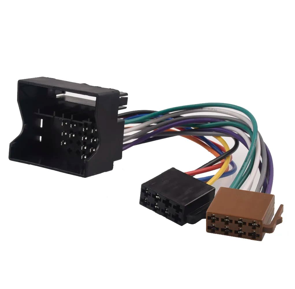 Adaptateur de connecteur de câblage de câble de plomb ISO pour autoradio, KIT 207, 307, 407, Cristaux Jumpy, Berlingo