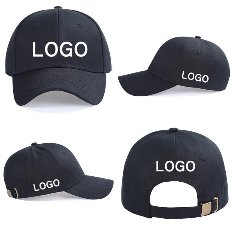 Casquette de baseball brodée avec logo personnalisé, en coton, pour adulte, ajustée, pour le sport, avec votre propre logo