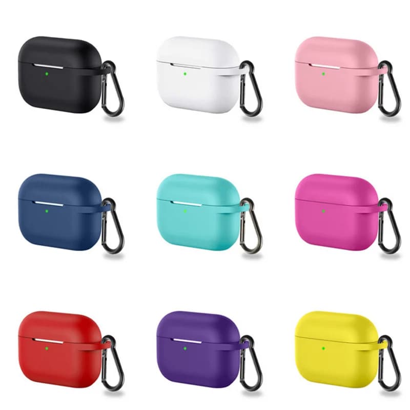Étui en Silicone Pour Airpods Pro Sans Fil Bluetooth Pour Apple Airpods Pro Housse Étui Pour Écouteurs Pour Cosses D'air Pro Fundas