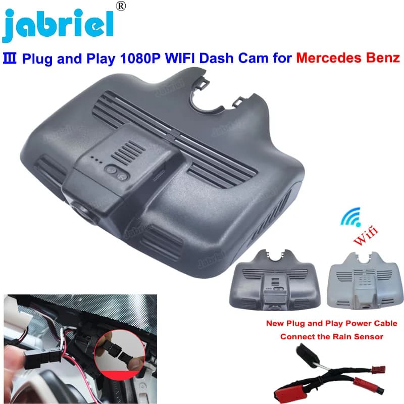 Nouveau Wifi Voiture Dvr Dash Cam Pour Mercedes Benz Classe C 200d 220d 250d 200 250 300 w205 c204 c205 GLC x253 C253 glc43 glc63 c43 c63
