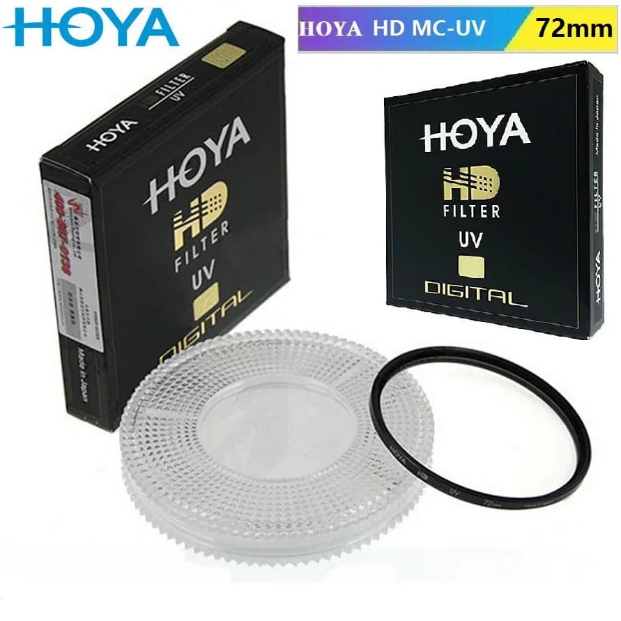 HOYA – lentille de caméra numérique HD MC-UV, verre trempé, 72mm, 8 couches, multi-revêtement, filtre UV Ultra Violet, pour Nikon, Canon, Sony, Original
