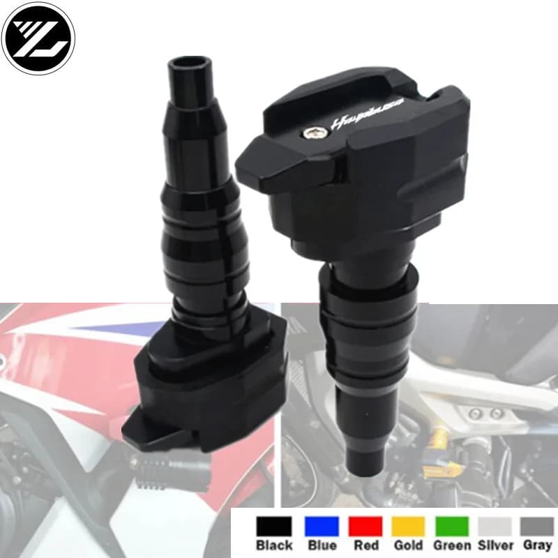 Cadre de protection contre les chutes de moto, curseur de carénage, protection contre les chutes, protection contre les chocs, SUZUKI HAYABUSA GSXRling2008-2018 GSPoly 1300