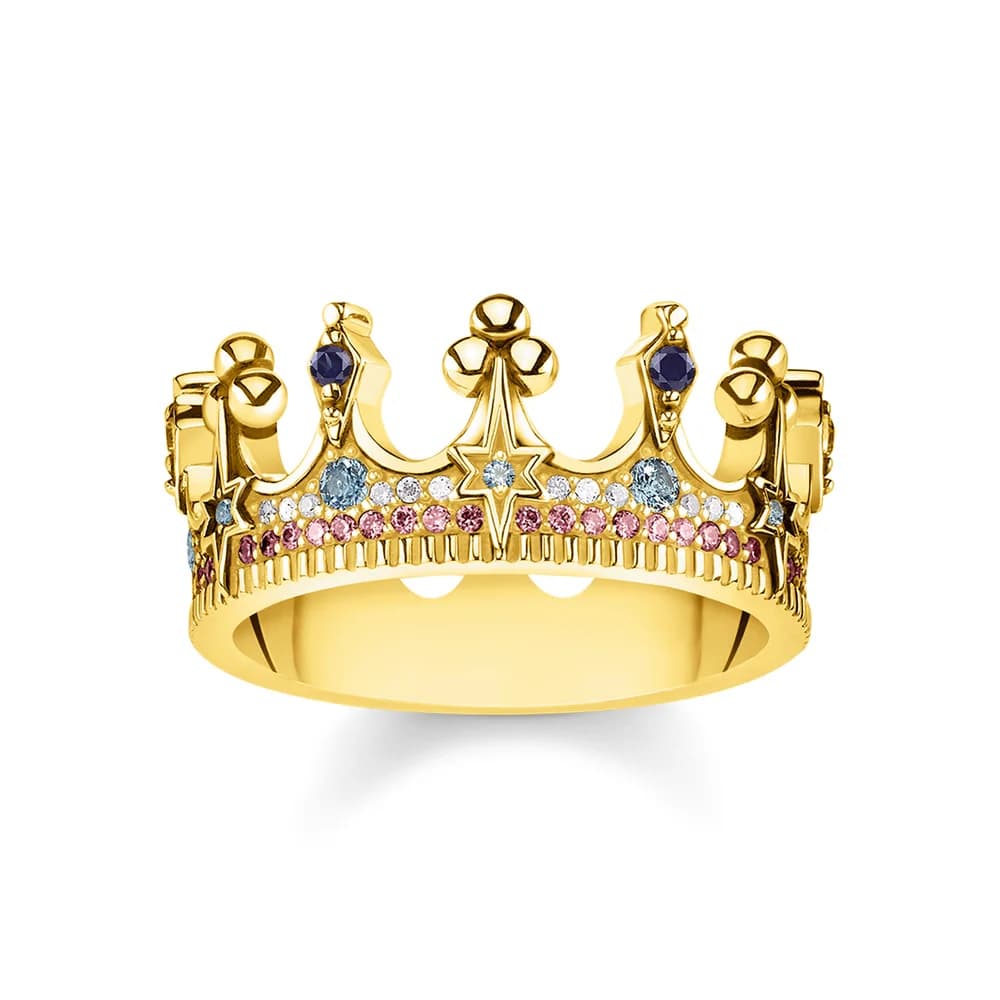 Couronne de bague royale en argent Sterling 925, bijoux fins romantiques Vintage, rêve d'été, tout nouveau cadeau bohème pour femmes