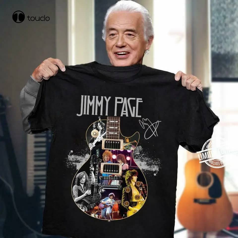 Jimmy Page guitariste Signature T-Shirt T-Shirt
