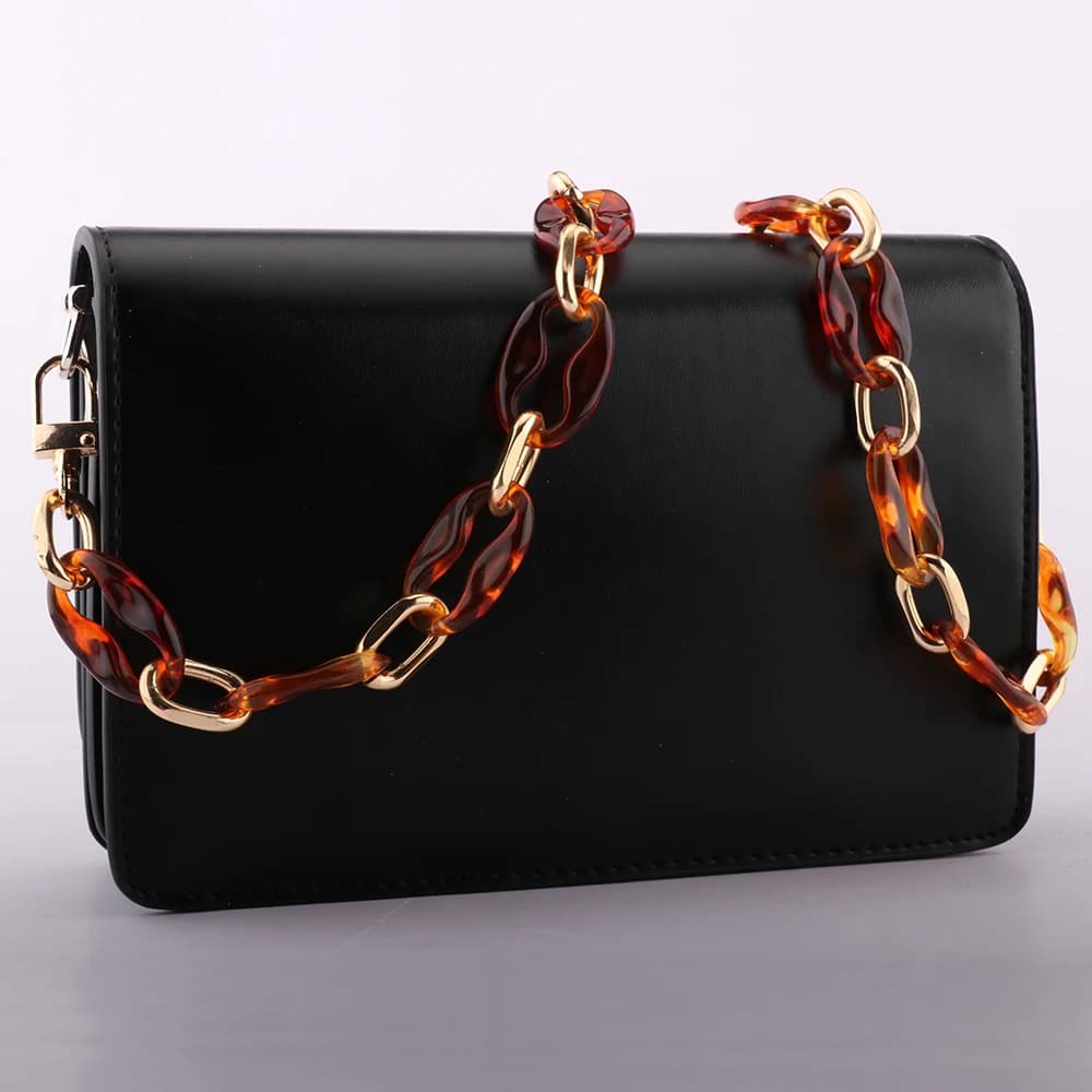 JOResin Sophia JOFish Sac en Acrylique Fait à la Main avec Accessoires de Bijoux