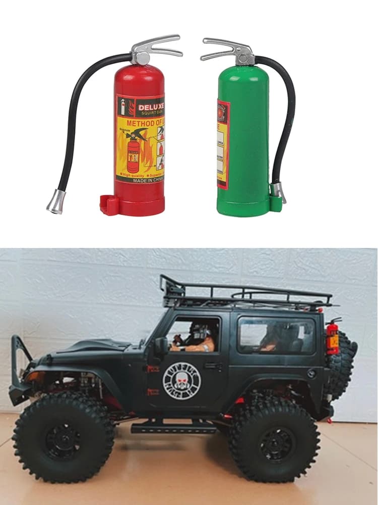Mini extincteur pour voiture RC Rock inoler Axial, accessoires à l'échelle 1/10, SCX10 Wraith TAMIYA TRtage TRX6 RCversiD90 D110 YIKONG