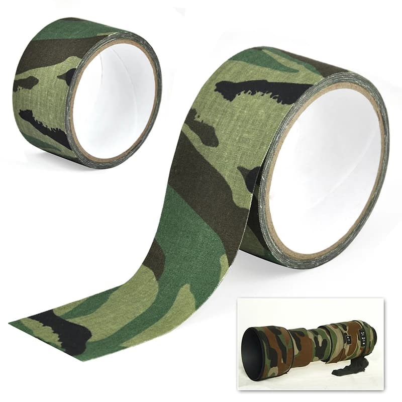Bande de Camouflage imperméable auto-adhésive Durable Camping en plein air Camouflage furtif bande enveloppement accessoires de chasse