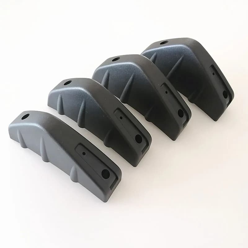 Pare-choc arrière de voiture universel, 4 pièces, aileron de requin moulé pour Volkswagen vw POLO Tiguan Passat Golf EOS Scirocco Jetta Touareg Touran