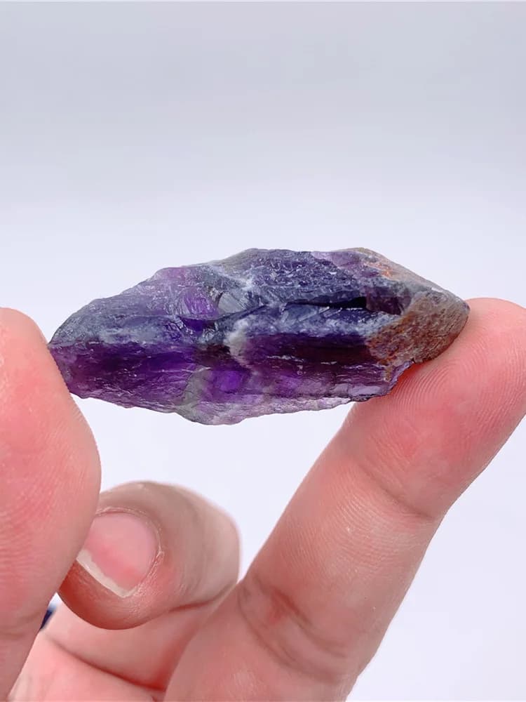 Pierre de Quartz brute améthyste naturelle, 50 g/sac, gravier, cristal de guérison, pierre minérale, spécimen d'aquarium, décoration de jardin