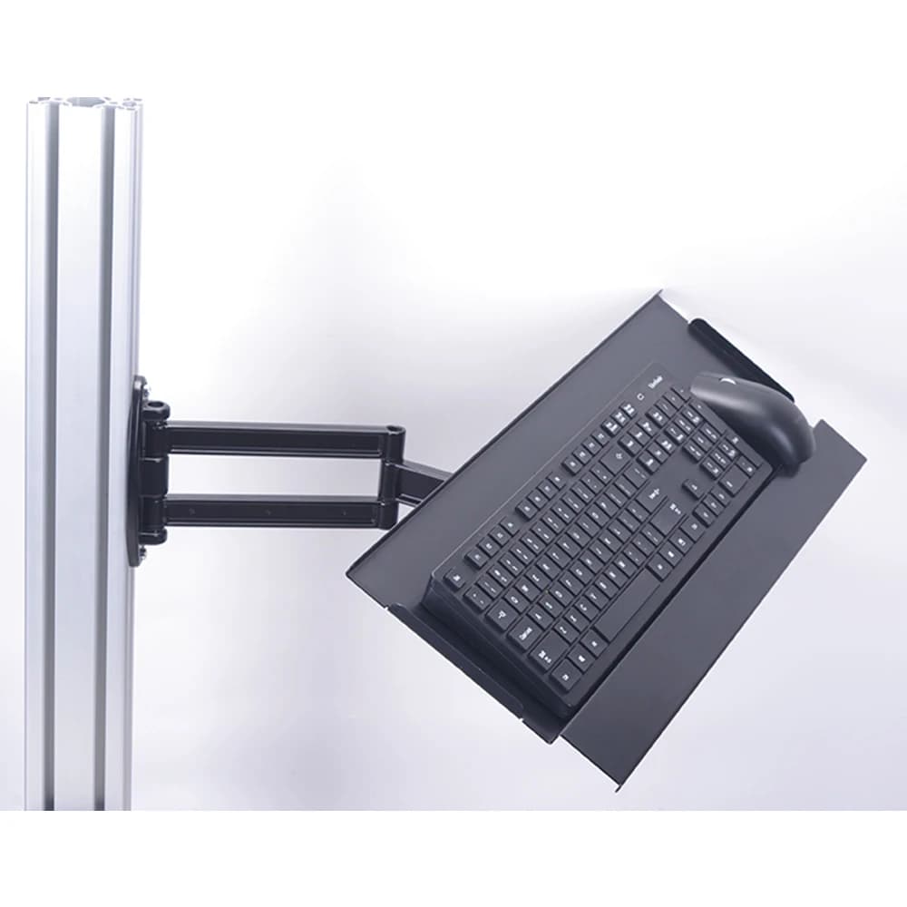 Support mural en aluminium pour clavier et souris, support d'escalade lointain, support rapide pour Simracing MOD, simulateur de jeu de course