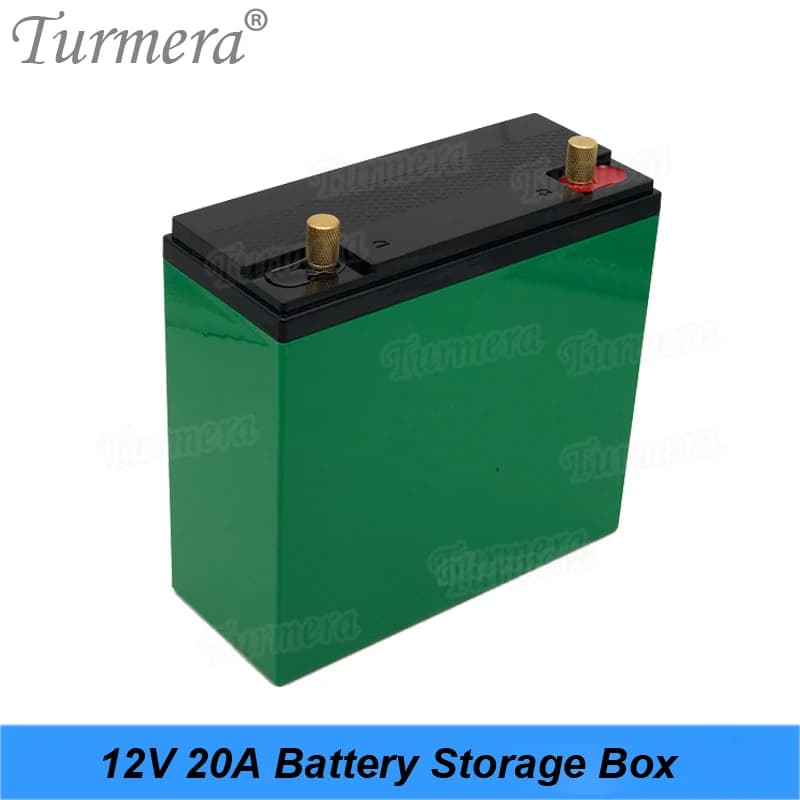 Turmera – boîte de rangement pour Batteries Lifepo4, 12V, 20ah, pour 20x32700, 3.2V, 56x18650, avec alimentation ininterrompue, Lithium
