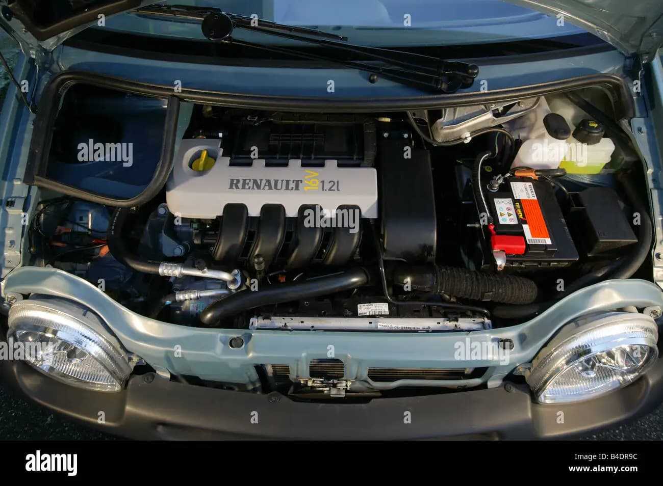 Amortisseur de chocs à ressort à gaz, Support de levage, capot avant, pour Renault Twingo I 1992 – 2007