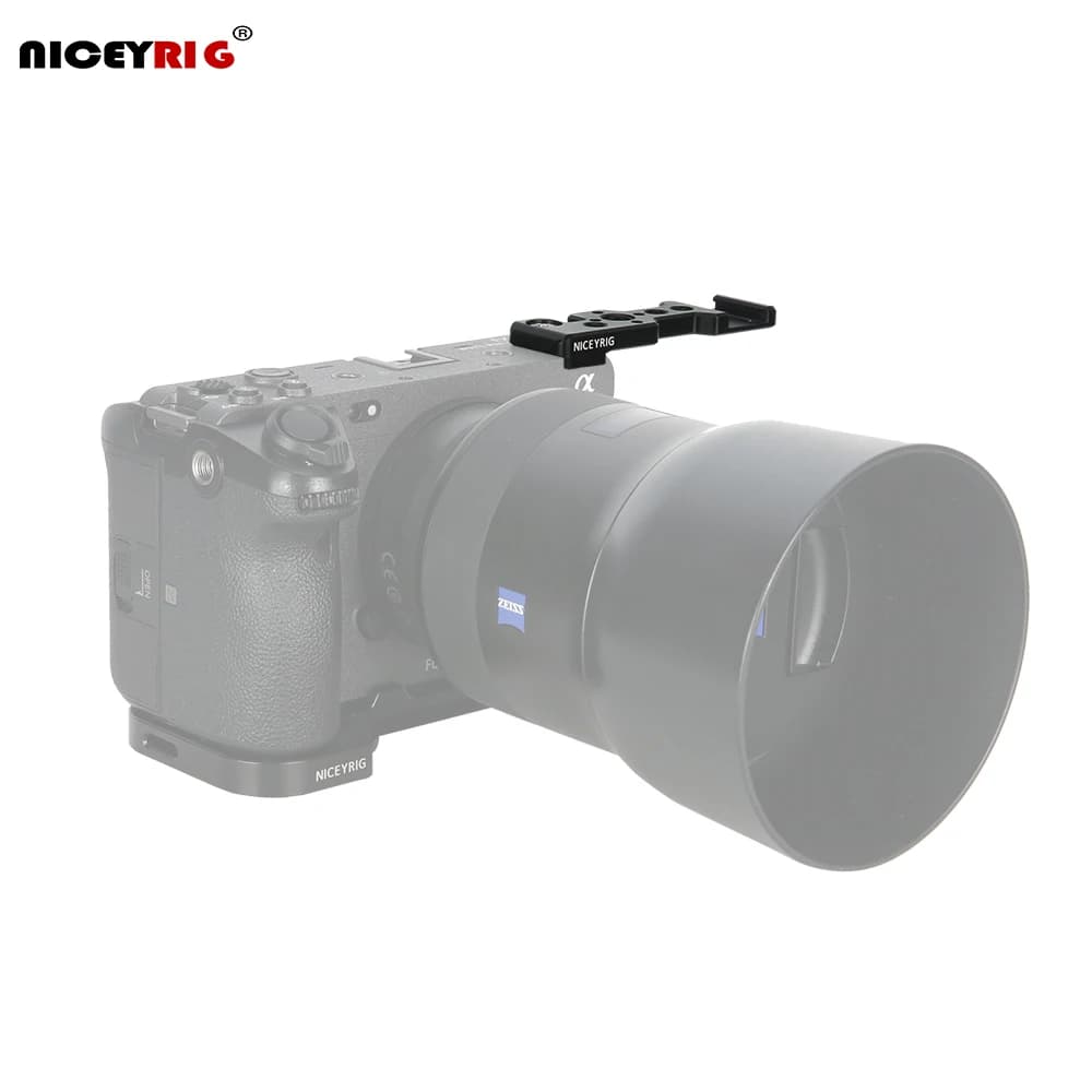 Niceyrig – plaque supérieure avec support de chaussure froide pour caméra Sony FX3