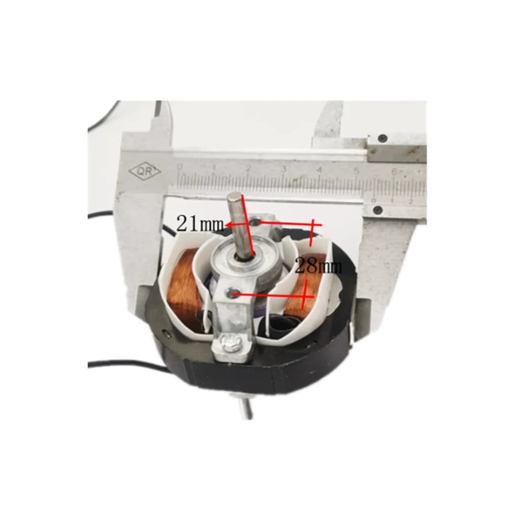 Moteur à pôles ombragés YJ58 CW, 2 pôles, diamètre d'arbre de 4 mm, 2600 tr/min, AC220V, 12-14W, pour ventilateur de chauffage YJ58-12