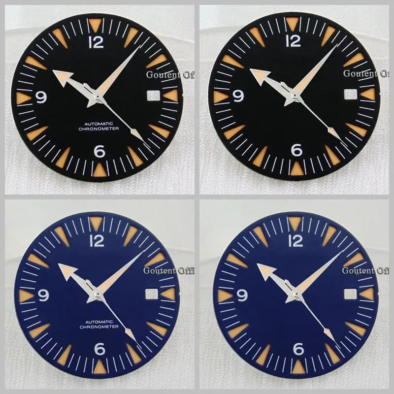 Nouveau cadran de montre stérile Goutent 31mm avec main pour mouvement NH35/NH35A ETA2824/2836 Miyota 8205/8215/821A DG2813/3804