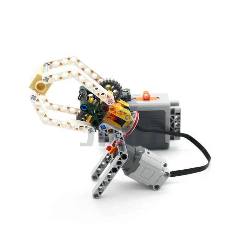 MOC – griffe mécanique 46 pièces, blocs de construction en briques, compatibles avec moteur PF, bricolage