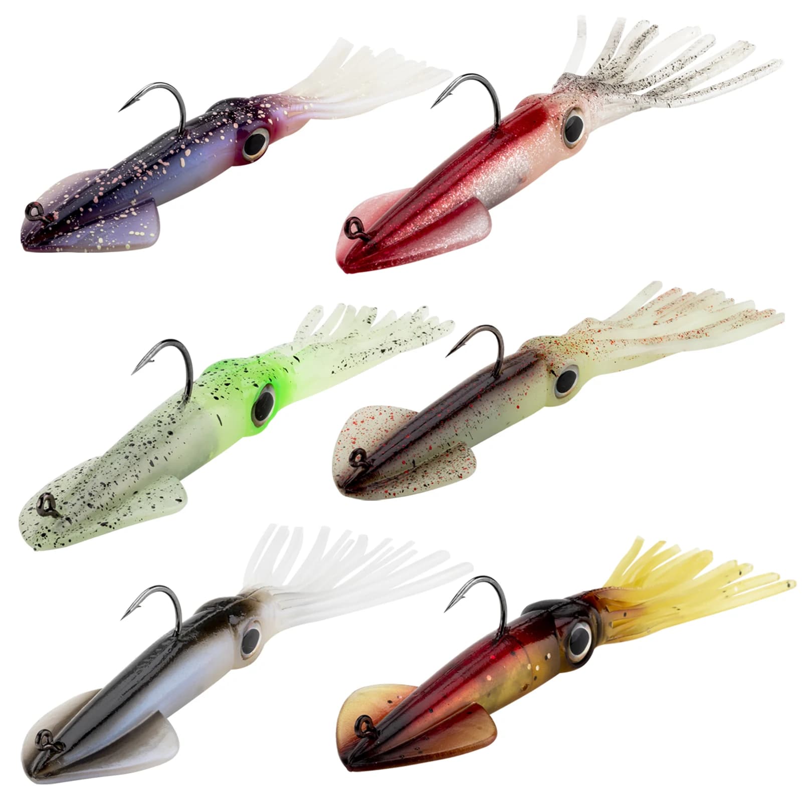Appât souple lumineux de qualité pour la pêche en eau douce et salée, leurre pour attraper des poissons, Wobbler, UV, 35g leurre souple peche