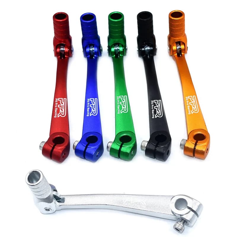 Tige de levier de changement de vitesse en alliage d'aluminium pour motos 50cc, 110cc, 250cc, Dirt Pit, Monkey Bike, ATV, Quad, accessoires et pièces détachées