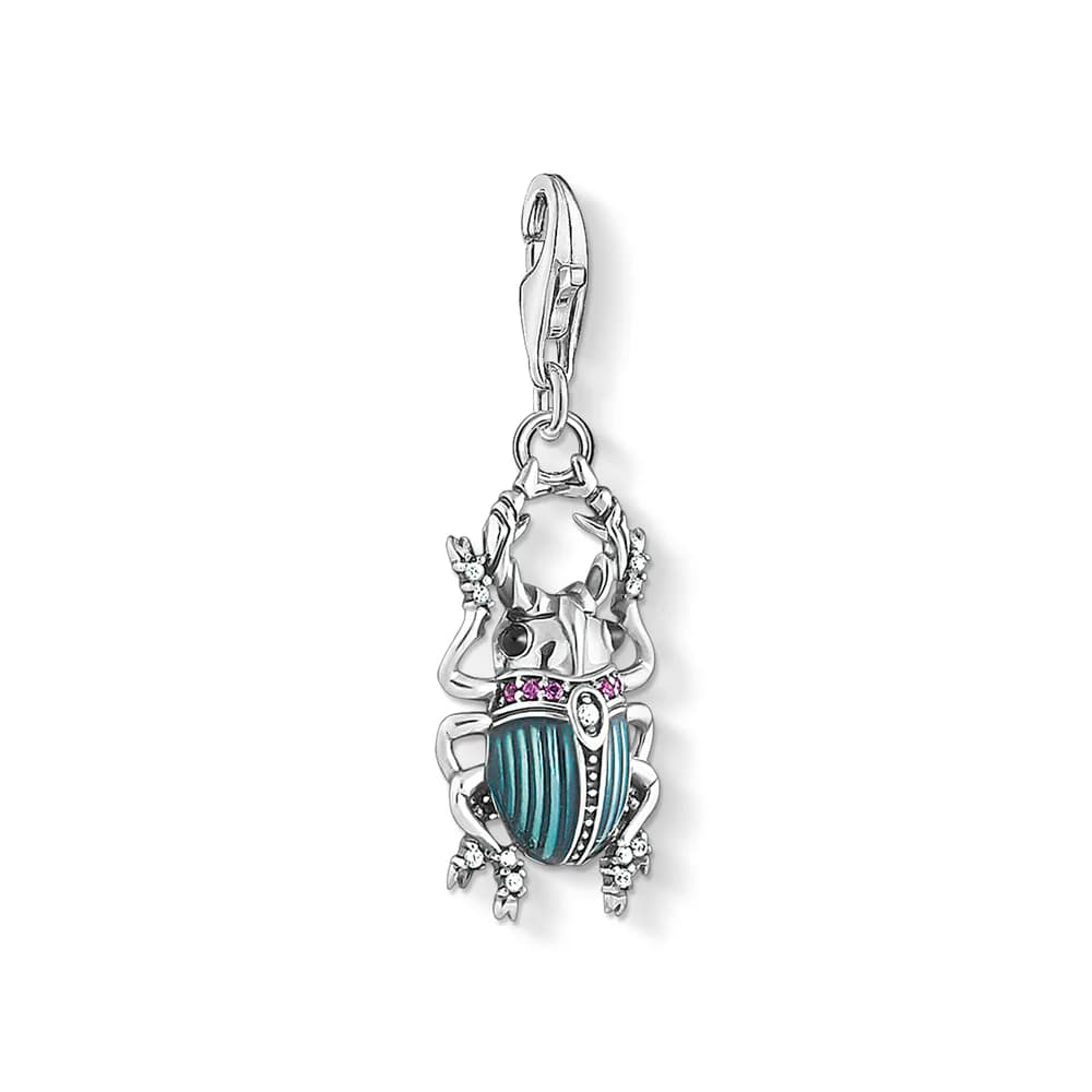 Breloque pendentif Bug Beetle 925 en argent Sterling idéal pour Bracelet collier 2021 nouveaux Bijoux fins magie de la Nature Bijoux cadeau pour les femmes