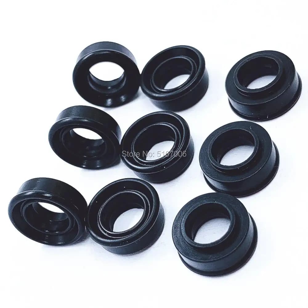 Joints en caoutchouc 16.4x6.9x9mm, kits de réparation d'injecteur de carburant pour pièces automobiles de bonne qualité, vente en gros de 50 pièces