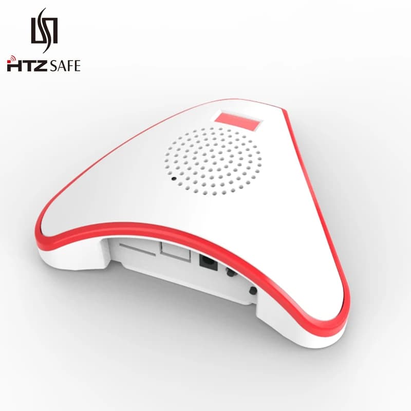Récepteur sans fil supplémentaire HTZSAFE - Extensible jusqu'à 32 capteurs - 35 tonalités optionnelles - 4 niveaux de volume réglables